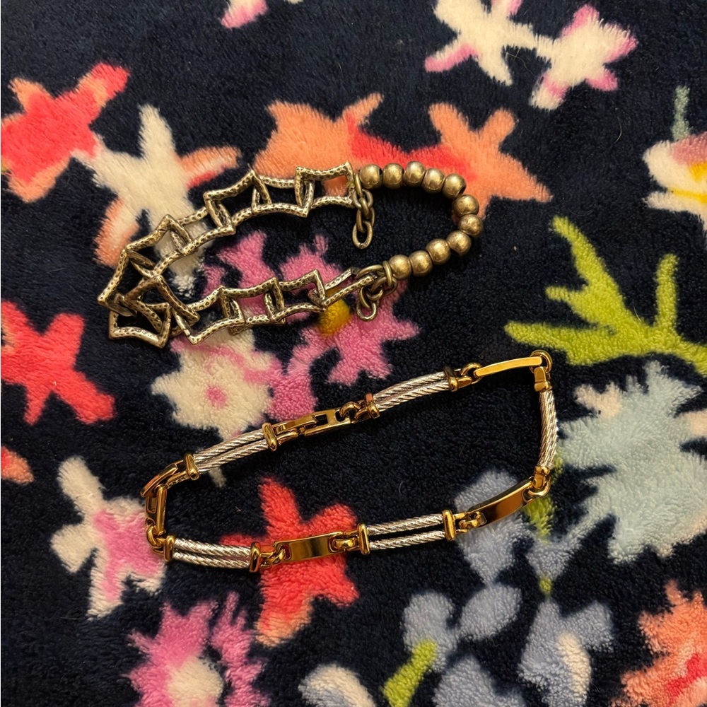 Chic Gold and Silver Women's Bracelet